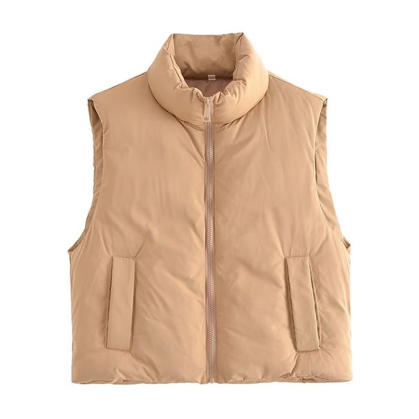 Women's clothing spring and autumn women's street fashion vest casual cotton vest 8GS64398_ecoleips.com