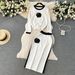 Women's Clothing autumn and winter round neck loose long sleeved sweater high waist mid length skirt knitted two piece suit_ecoleips.com
