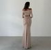 Women's Mesh Long Sleeve Crop Top & Maxi Skirt Set – Sweet & Sassy Outfit (S/M/L)_ecoleips.com