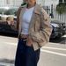 DiYun European And American Casual Vacation Buttoned Lapel Jacket Women's Clothing 2025 Autumn/Winter_ecoleips.com