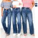 Wom's Fashion New European And American Cross-Border 2025 Blue Casual Washed Straight-Leg Elegant Jeans For_ecoleips.com