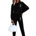 Fashion Casual Women's Clothing Hooded Sweatshirt Autumn Winter Sports Set Letter Print Export New 2026_ecoleips.com