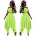 LS6299 Women's Solid Color Sexy Tube Top Harem Pants Two-Piece Set_ecoleips.com