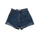 Summer Style High-Waisted Loose Fit Frayed Denim Shorts for Women Korean plus Size Slimming Wide Leg Hot Pants_ecoleips.com