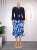 Plus-Size Floral Print Dress – Stylish & Comfortable Women’s Dress For Casual & Summer Wear_ecoleips.com