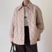 girl Girl Jiangnan Same Style 2025 New White Duck Autumn Winter Shirt-style Loose Down Jacket For Women Lightweight Coat_ecoleips.com