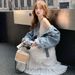 Sweet Youthful White French Style Spaghetti Strap Women's Summer Vacation Loose Fit Cake Long Dress For Petite Sizes_ecoleips.com