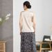 Premium Mulberry Women's Sleeveless T-Shirt, Summer Top, Silk Satin Base Shirt, Solid Color Blouse_ecoleips.com