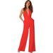 women's banquet dress jumpsuit hot sexy halter neck women's trousers_ecoleips.com