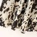 Women's Clothing Animal Print Satin Textured Midi Skirt_ecoleips.com