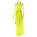 Sexy Solid Color Bandage Bodycon Dress Slim Fit V Neck Halter Wrap Chest Fashion Women's Party Club Evening Dress_ecoleips.com
