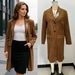 Suede-Effect Snap-Button Trench Coat – Women’s Longline Casual Outerwear (XS-L, Classic Brown)_ecoleips.com