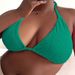Women's Plus Size Triangle Bikini Top - Sexy Backless Swimwear For Beach & Pool - Quick Dry & Supportive - Black, Green - Sizes 0XL To 4XL_ecoleips.com