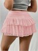 K New Multi Layer Cake Stacking Short Skirt, Spicy Girl, Sexy And Fashionable Lace Short Skirt, Half Length Skirt_ecoleips.com