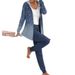 Women's Clothing Hooded Cardigan Tops And Trousers Two Piece Suits For Women In Summer New Trendy Casual Suits Mf008+Ml1_ecoleips.com
