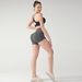 Women's Clothing High-Waisted Wrinkled Yoga Shorts For Women Style Hip Lifting Quick Drying Breathable Sports Fitness Tight Short_ecoleips.com