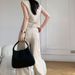 Women's Casual Vest & Wide-Leg Pants Set – Sleeveless Denim-Look Two-Piece Outfit (S-Xl, Beige) Neutral Versatility_ecoleips.com