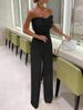 Women's Clothing Spring And Summer New Feather Tube Top Sexy Fashion Jumpsuit_ecoleips.com