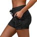 Women's Clothing Base Quick Drying Yoga Leisure Sports Waist Tie Elastic Elastic Yoga Shorts_ecoleips.com