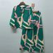 Women's Casual Fashion 2-Piece Set Suit Shirt And Wide-Leg Pants Regular Fit Summer Polyester_ecoleips.com