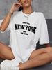 Summer European And American Cross-border Foreign Trade Wholesale T-shirts, Round-neck Casual Plus-size Loose_ecoleips.com