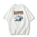 Factory Direct Sales Of Women's 2024 New Summer Loose Fitting Slim Fitting Trendy Short Sleeved T Shirt With Straight Shoulders And Pure Cotton._ecoleips.com
