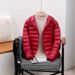 Women's Lightweight Padded Jacket Winter Coat Fashion Hooded Stand Collar Short Puffer Jacket Plus Size Casual Outerwear_ecoleips.com