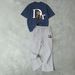 2026 Plus Size Women's Clothing DR Bear 2026 New Men's And Women's Simple Casual Sports Suit: Popular And Versatile Crew Neck T Shirt + Sweatpants_ecoleips.com