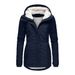girl In Stock Cross-Border Women's Jacket Autumn Winter New Parka European And American Style Hooded Fleece Mid-Length Export_ecoleips.com