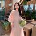 French Gentle Neck Hanging Sleeveless Dress For Women's Summer Petite Temperament, Vest Skirt, Seaside Long Skirt_ecoleips.com