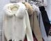 Women's Clothing Hooded Fur Collar Stitching Knitted Sweater Jacket Women's Knit Hooded Cardigan With Faux Fur Trim - Casual Fall & Winter Outerwear_ecoleips.com