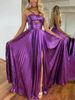 Women's Clothing Women's Halter Neck Dress Sexy Evening Dress Slit Sleeveless Gold Backless_ecoleips.com