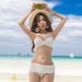 Women's Clothing Bikini Swimsuit Women's Ins Style Vacation Sexy Straps Three Point High Waist Split Hot Spring Swimsuit_ecoleips.com