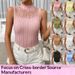 New European And American Summer Fashion Independent Site Cross-border Simple Sexy Sheer Mesh Knitted Women's Top_ecoleips.com
