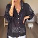 Women's Clothing Spring Summer 2025 New Fashion Printed Loose Sexy Swallowtail Shirt_ecoleips.com