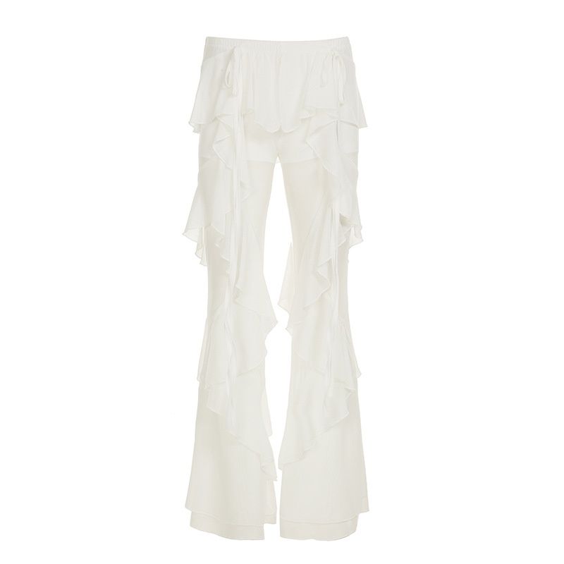 Aria Basics New Foreign Trade Product: European And American Women's Clothing With Ruffled, Layered Mesh Trousers, Sexy Cake-style_ecoleips.com