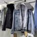 Women's Denim Jacket With Faux Fur Collar, Winter Short Padded Coat, Loose Fit, Thick Warm Fleece Lining, Casual Style_ecoleips.com
