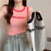 Wearing A Camisole Tank Top Plus Size Girl With A Hot Girl Wearing A Dopamine Sleeveless Top Summer_ecoleips.com