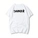 New Cotton Fashion Sense Printing Short-sleeved T-shirt Unisex Men Summer Tide Loose Hundred Tops_ecoleips.com