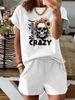 Women’s 2 Piece Outfit Set – Oversized Graphic T-Shirt And Biker Shorts Matching Set, Casual Summer Lounge Tracksuit For Daily Wear-302_ecoleips.com