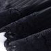 Lace Trim Ribbed V-Neck Camisole Women's Stretchy Sleeveless Top Flattering Black Fashion-Forward XS to XL_ecoleips.com