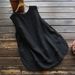2025 Summer New Vest T-Shirt For Women Casual Versatile Solid Color Irregular Round Neck Pullover Base Top Trendy_ecoleips.com