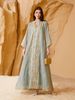 Muslim Evening Gown, Large Size Sequin Embroidery Dress, Dubai Saudi Style, Elegant Party Wear, Sparkling Floral Design_ecoleips.com