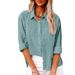 Temperament Commuter Women's Casual Loose Long Sleeve Women's Shirt_ecoleips.com