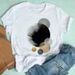 Summer European And American Cross-border Foreign Trade Wholesale T-shirts, Round-neck Casual Plus-size Loose_ecoleips.com