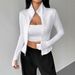 AD747 Cross-Border Trade Autumn Long-Sleeve High-Elasticity Quick-Dry Breathable Sports Jacket Slim-Fit Fitness Apparel_ecoleips.com