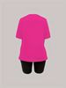 Summer Women's Casual Fashion Paris Letter Print Loose T-shirt+shorts Two-piece Sportswear Suitable For Daily Wear-48_ecoleips.com