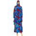 Turkish Commuter Two-Piece Set Printed Floral Robe_ecoleips.com