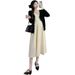 205 Spring New Korean Version Fashion 2-Piece Set Maternity Dress_ecoleips.com
