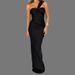 2026 Spring New Arrival: Cross-Border European And American Foreign Trade Women's Clothing - Sexy Strapless Solid Color_ecoleips.com